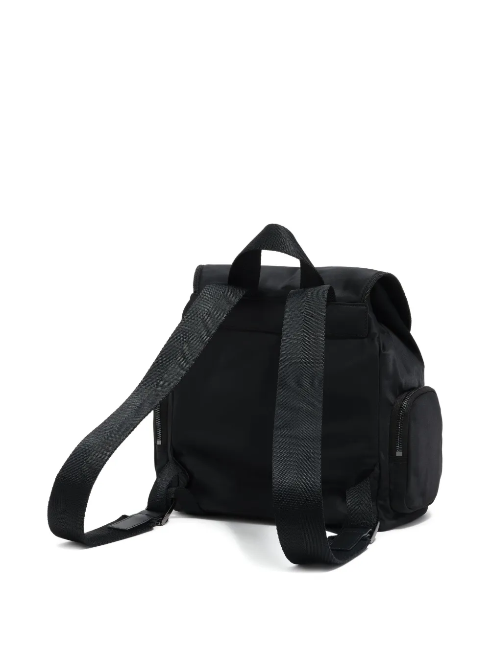 Bimba y Lola medium flap-pocket backpack - Zwart