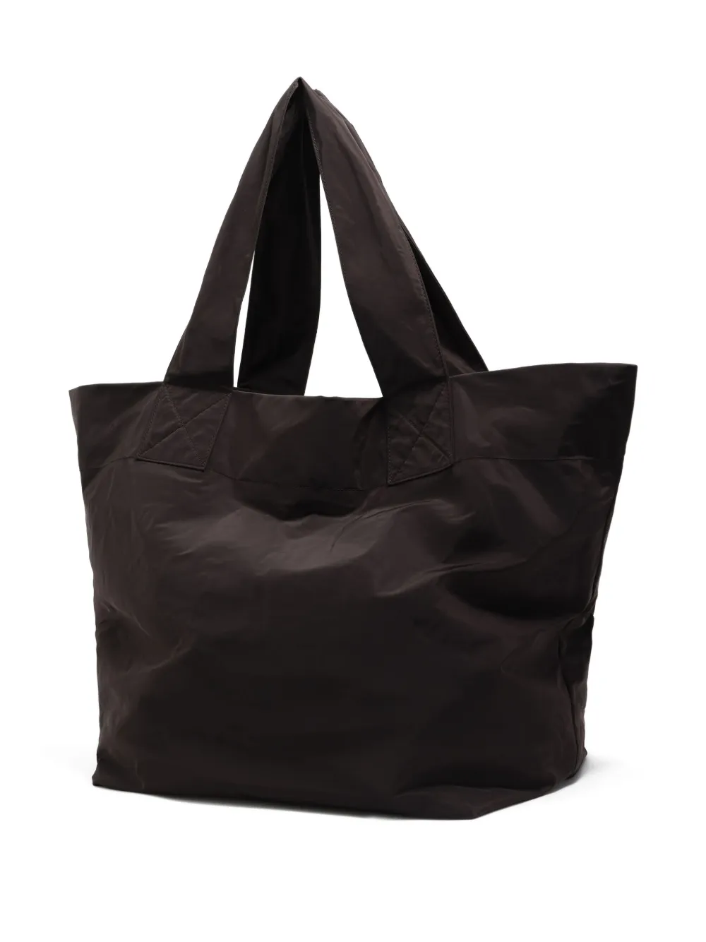 Bimba y Lola embroidered-logo shoulder bag - Grijs