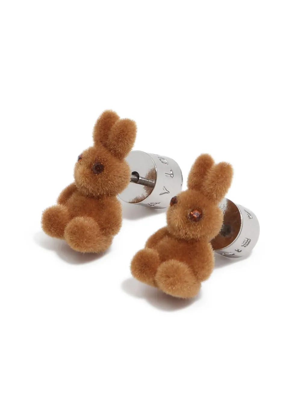 Bimba y Lola boucles d'oreilles à lapin floqué | Image 2