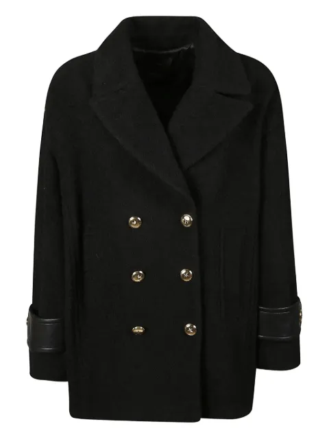 PINKO double-breasted cuff coat