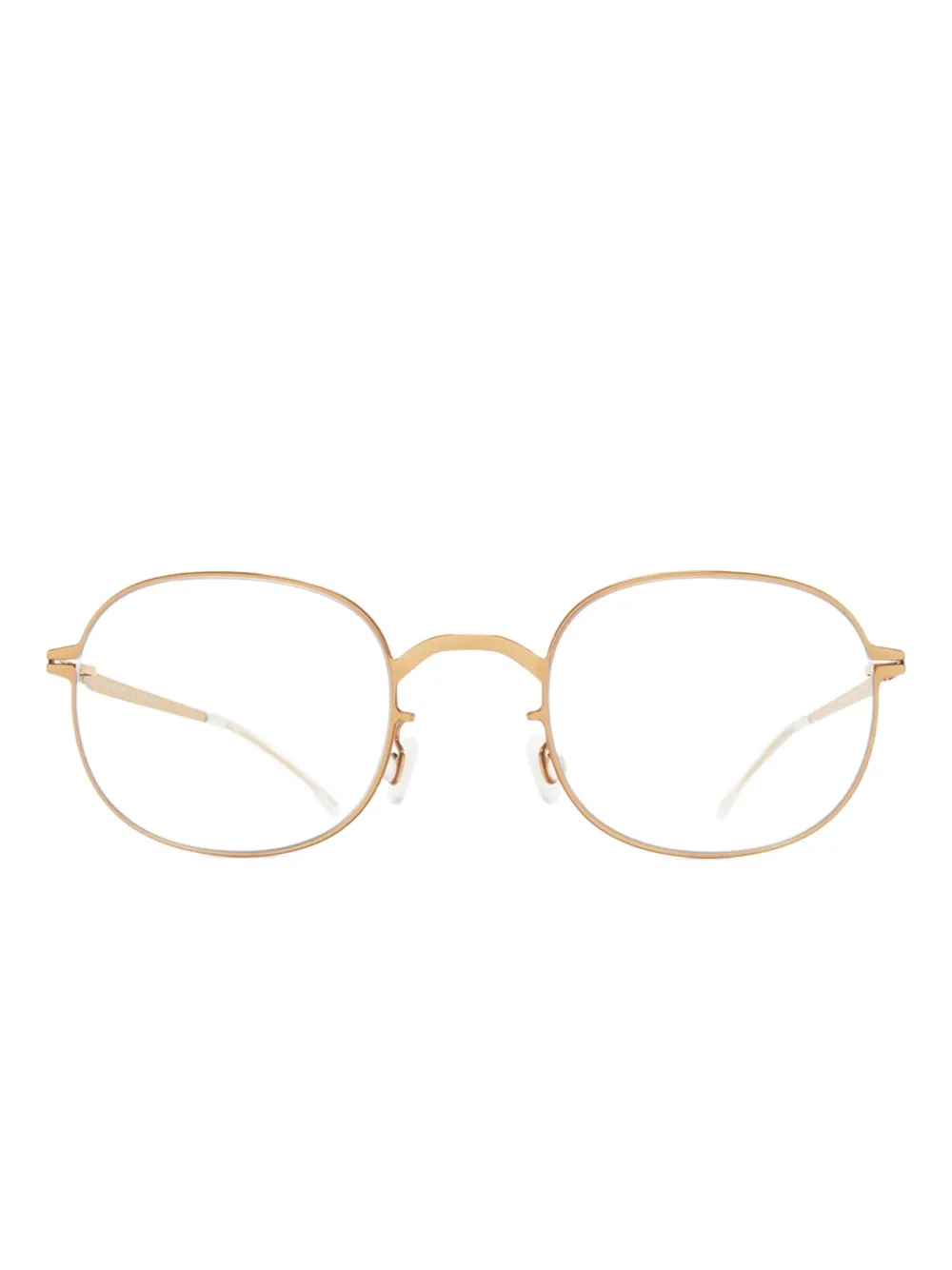 Mykita Solea Round-frame Glasses In Gold