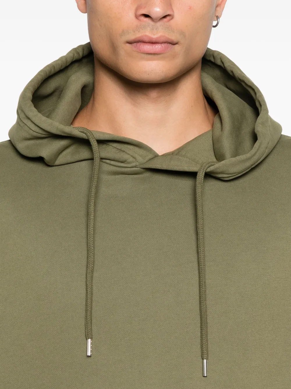 C.P. Company Katoenen hoodie met lens-detail Groen