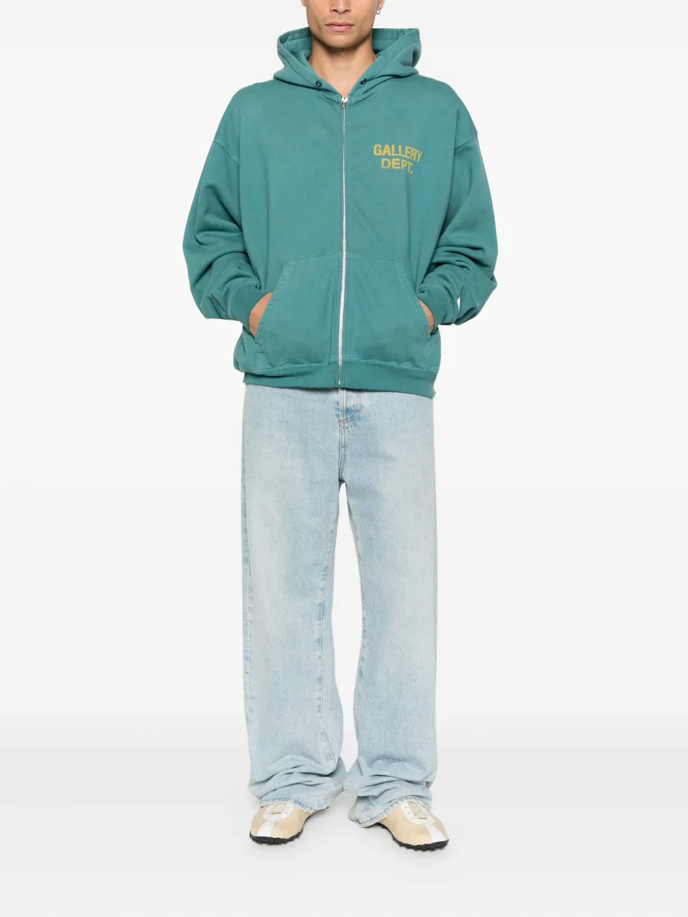 GALLERY DEPT. zip-fastening hoodie | Hoodies | Image 2