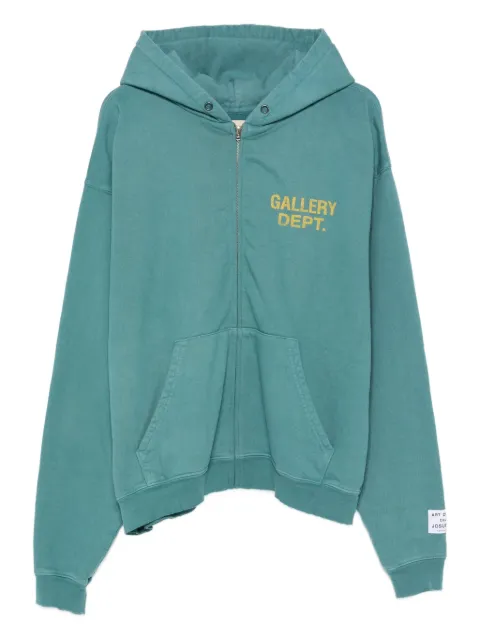 GALLERY DEPT. zip-fastening hoodie