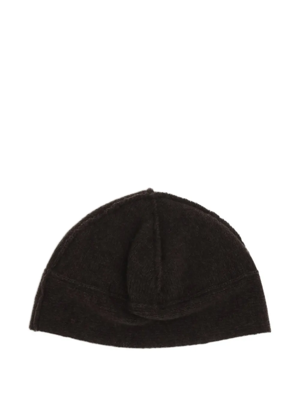 Gr10k Felted Logo Beanie Hat In Brown