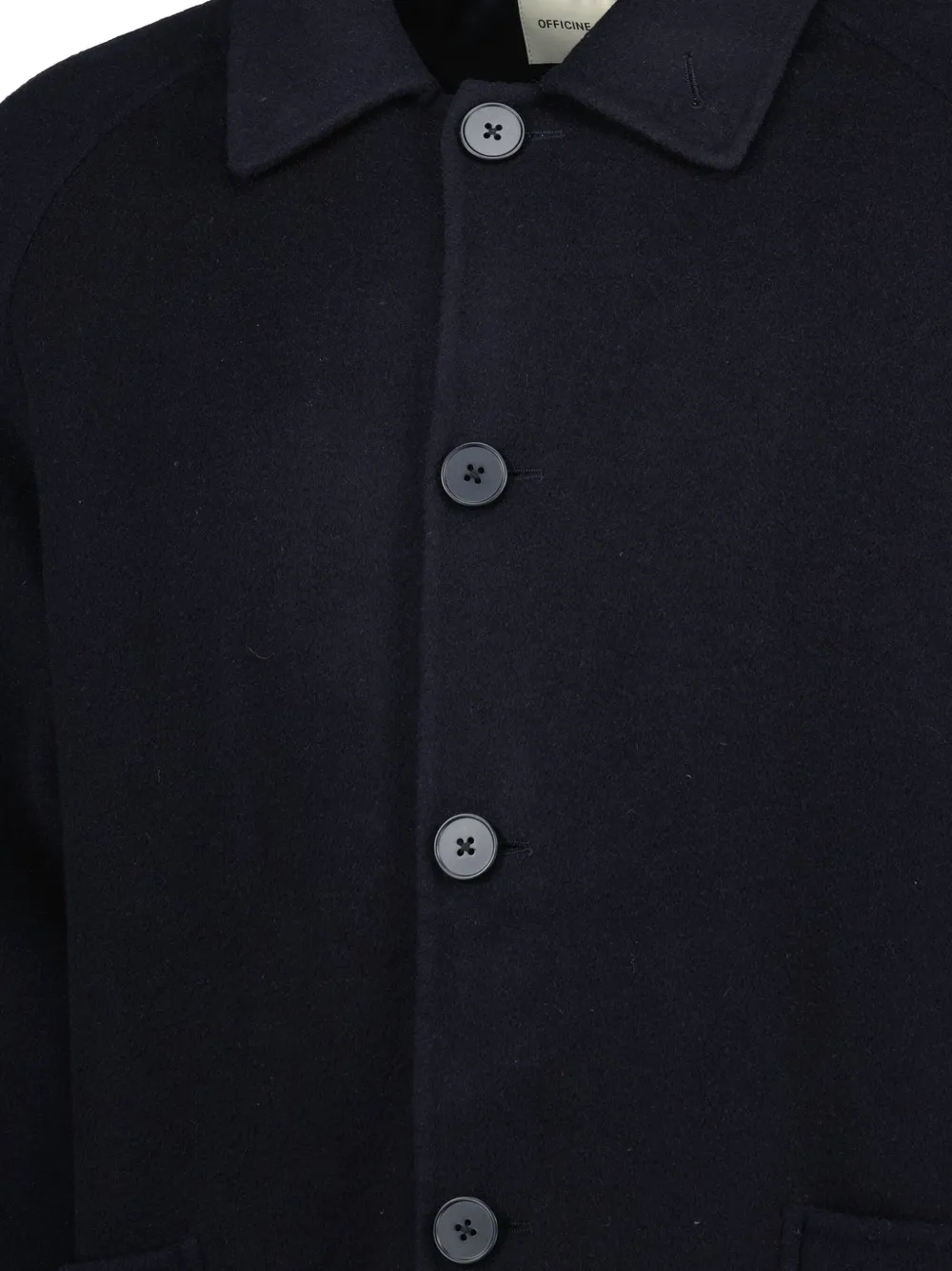 Officine Generale Bryce Coat In Blue