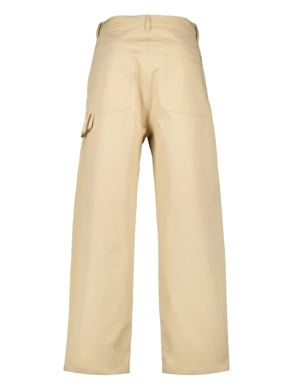 Drôle De Monsieur cotton trousers - Beige