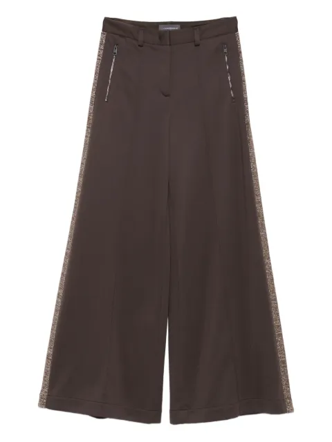 Lorena Antoniazzi zip-detail trousers