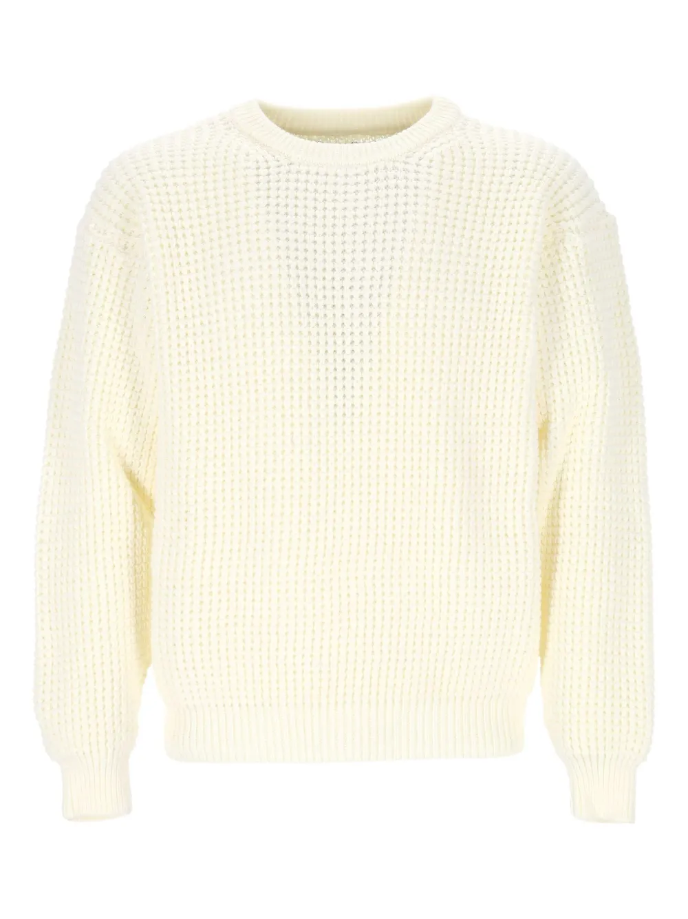 Family First Crew-neck Sweater In Neutral