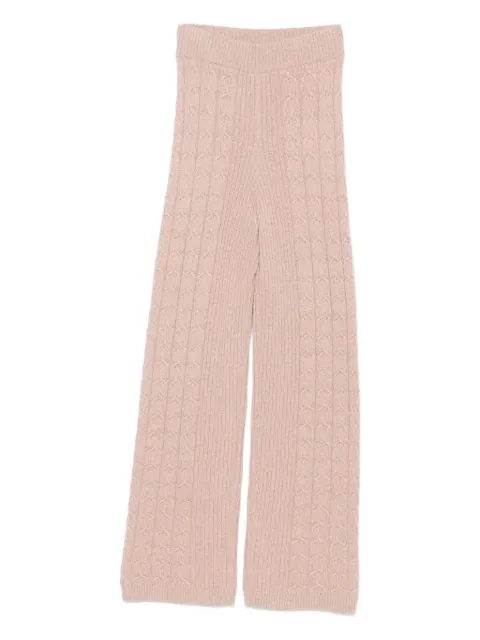 Agnona cable-knit trousers