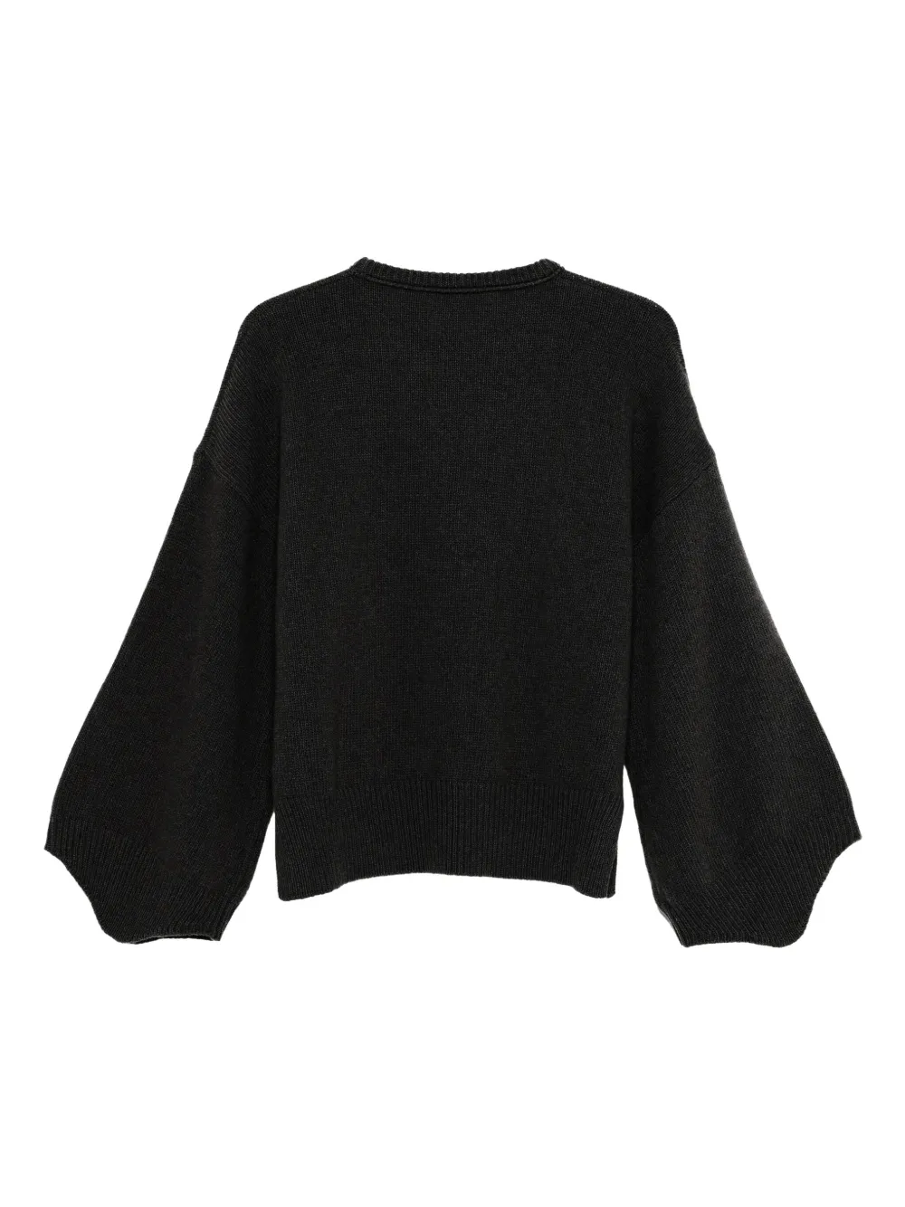 3311 Wide-sleeve Sweater In Black