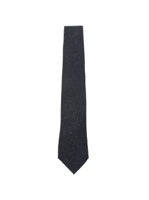 Sunflower Leather Tie | Black | FARFETCH