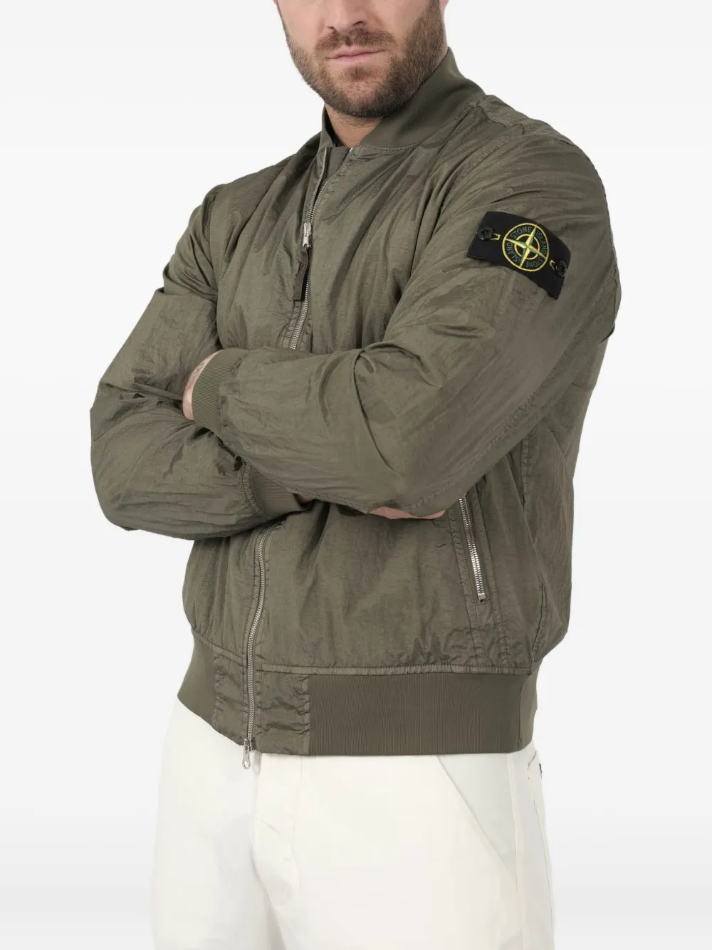 Stone Island Giacca con zip - Verde