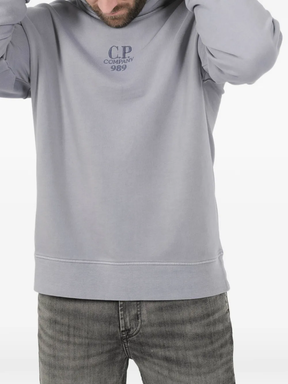 C.P. Company Hoodie met logodetail Paars