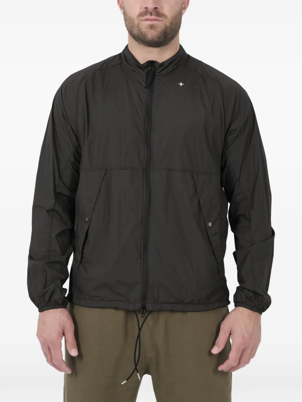 Stone Island zip-up jacket - Marrone