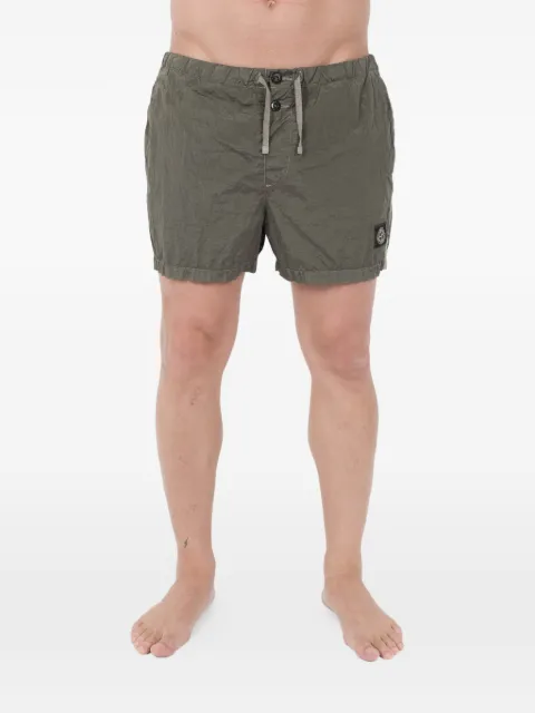 Stone Island bañador con parche del logo