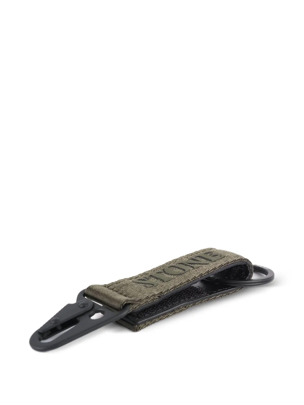 Stone Island Schlüsselanhänger mit Karabiner - Grün
