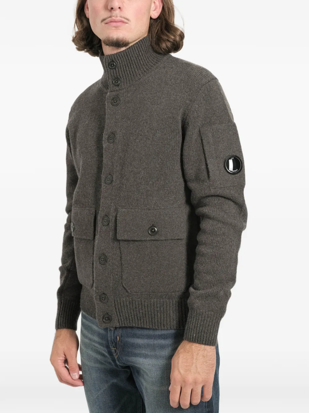 C.P. Company button-pocket wool cardigans | Cardigans | Image 2
