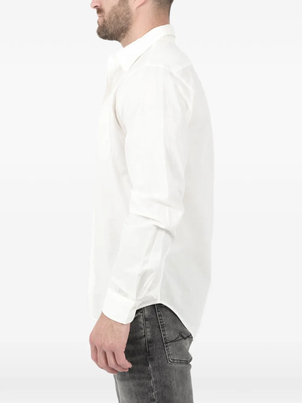  Woolrich Chest-pocket Shirt - White 