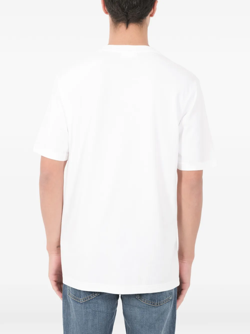 NN07 Adam T-shirt met ronde hals Wit