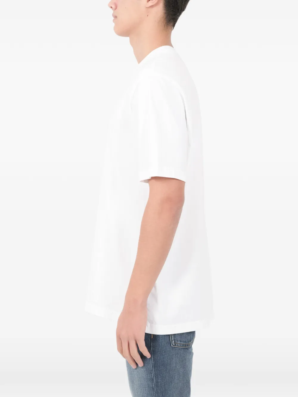 NN07 Adam T-shirt met ronde hals Wit