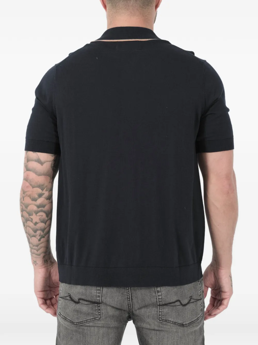 NN07 Nolan katoenen overhemd Blauw