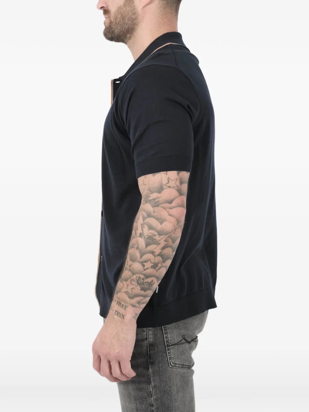  Nn07 Nolan Cotton Shirt - Blue 