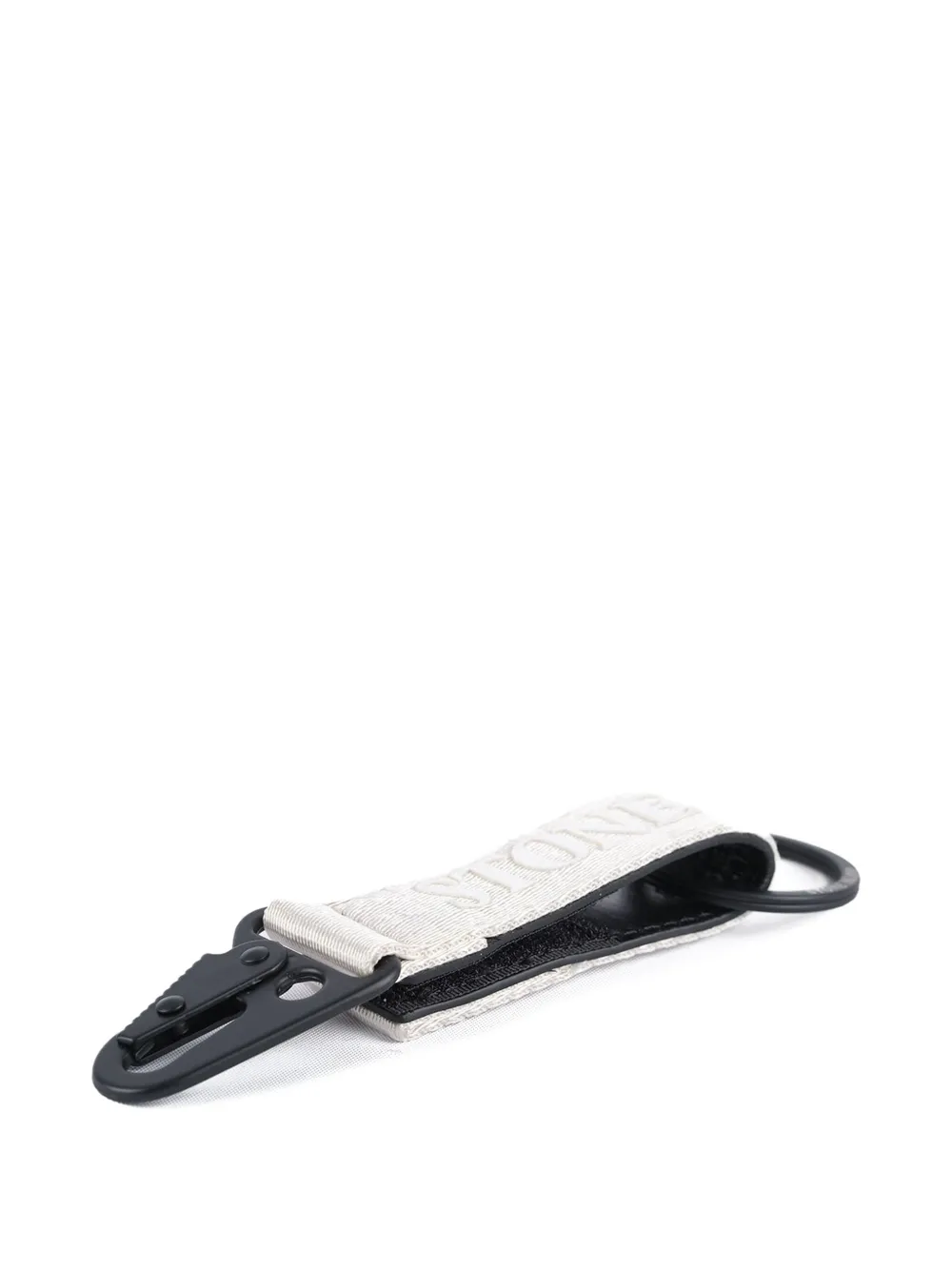 Stone Island Schlüsselanhänger mit Logo - Grau