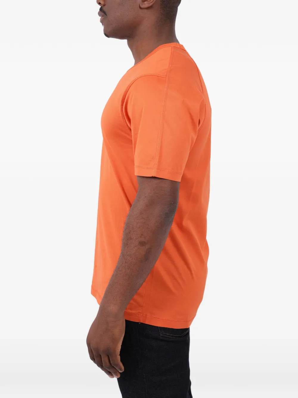 C.P. Company T-shirt met logodetail Oranje