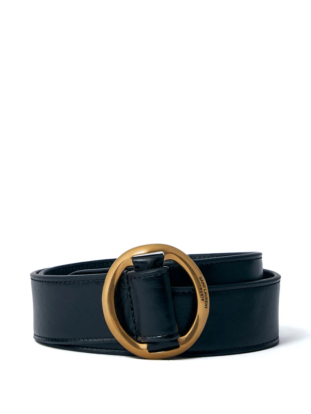 Saint Laurent cinturón de piel con hebilla | Image 2
