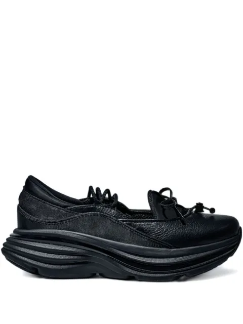HOKA bow lace-up sneakers