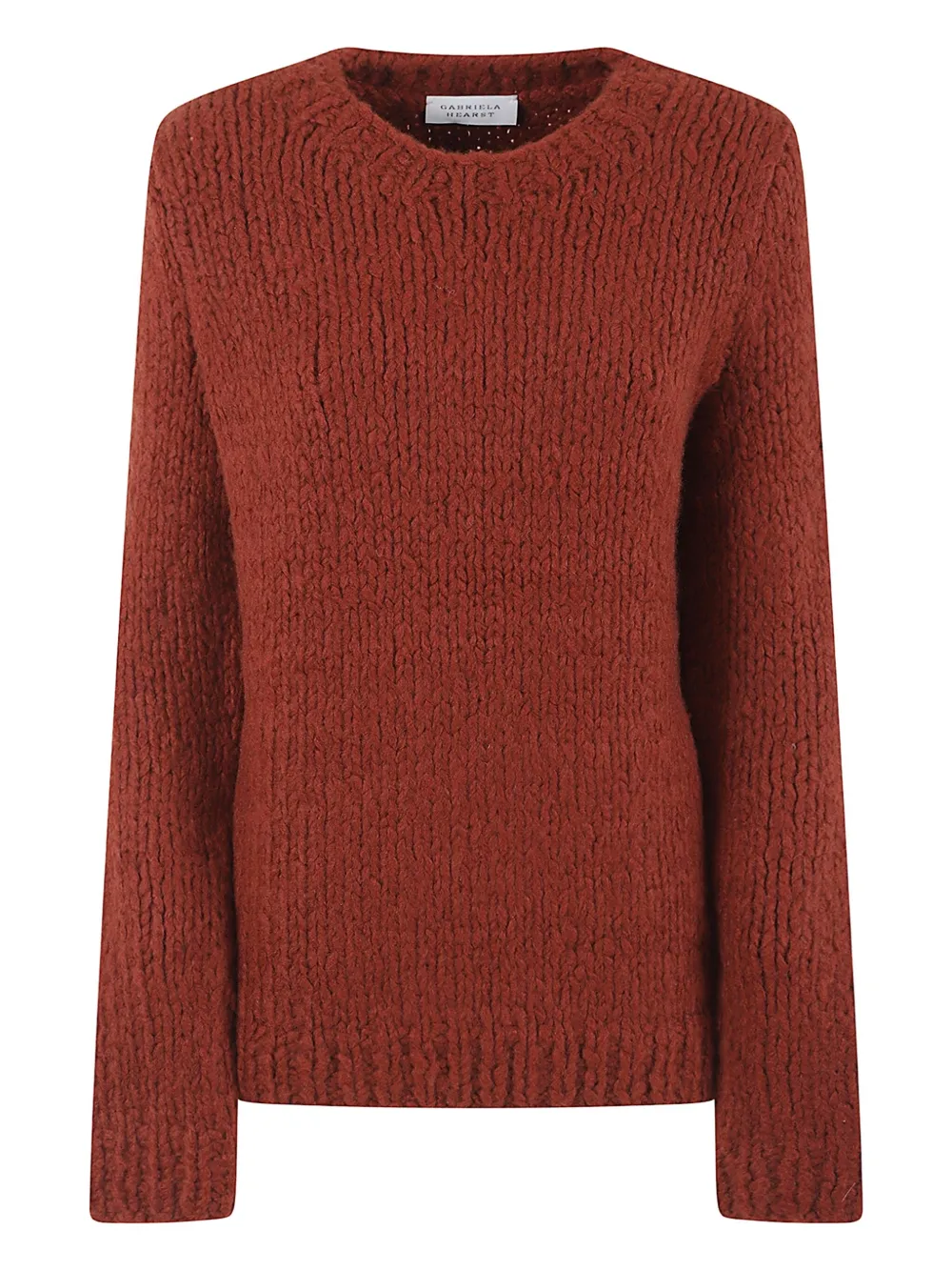 Gabriela Hearst Round-neck Sweater In Brown