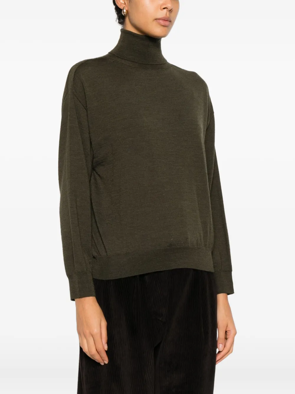 Peserico Top met col Groen