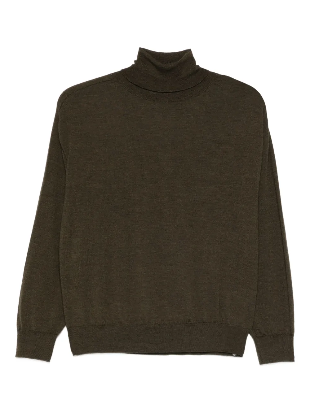 Peserico roll-neck long-sleeve top - Verde