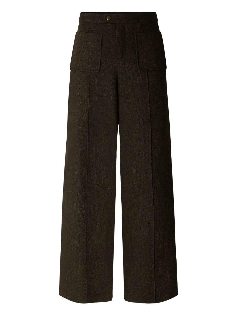 Soeur Harry patch-pocket wool trousers | Brown | Image 1