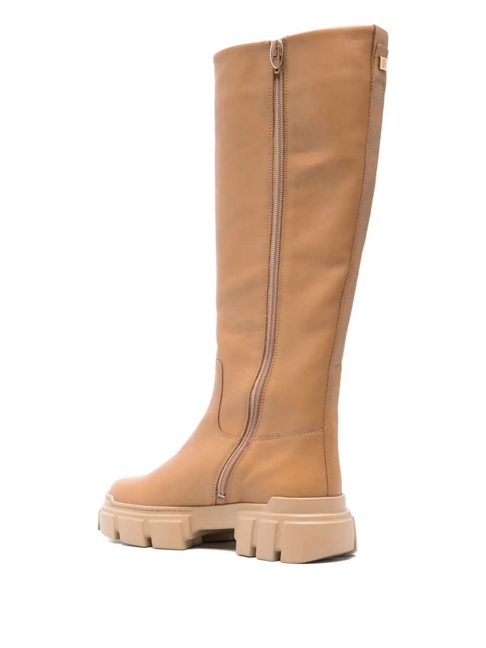 Hogl James Knee-high Boots In Neutral