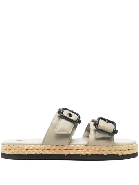 Hogl Elsa buckled espadrilles