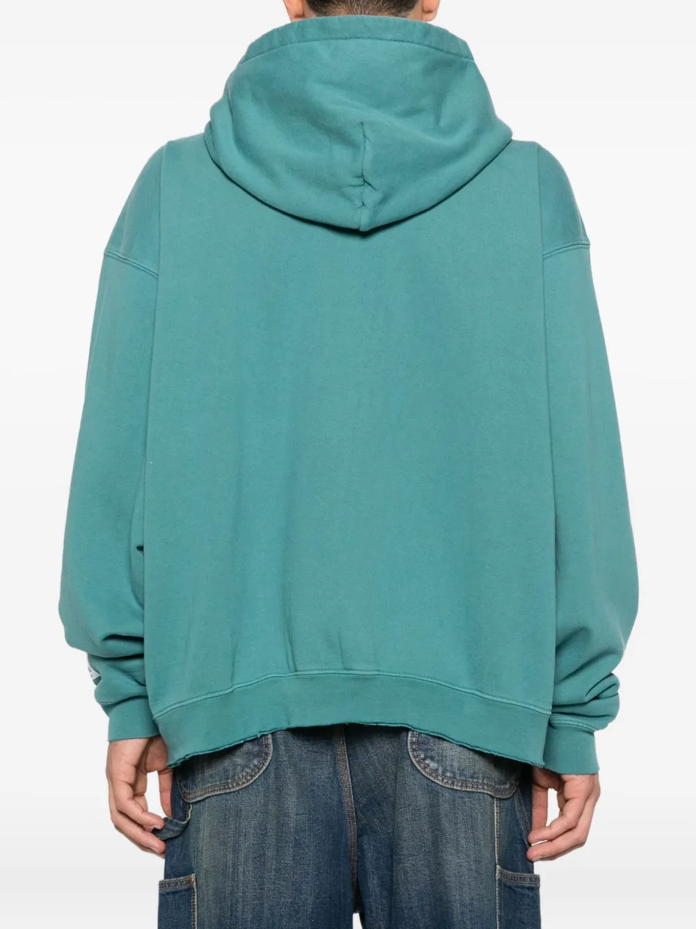 Gallery Dept. Zip Hooded Sweatshirt In Green