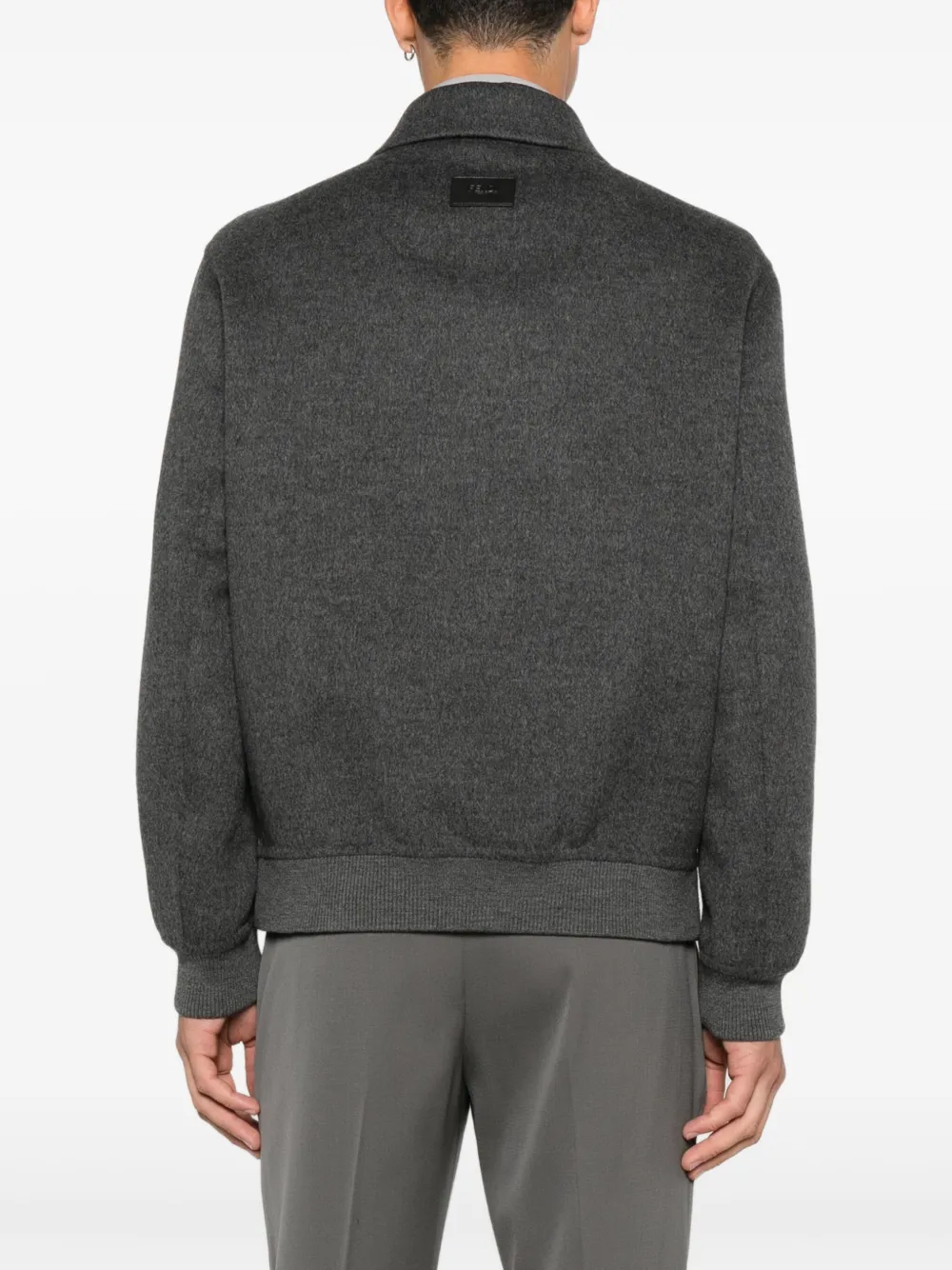 wool bomber jacket