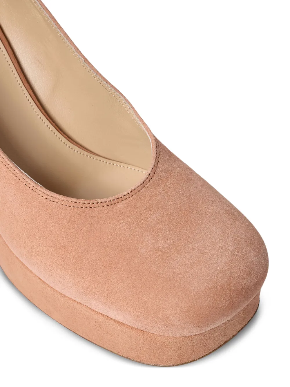 Chloé 100 mm leren pumps met bandjes Roze