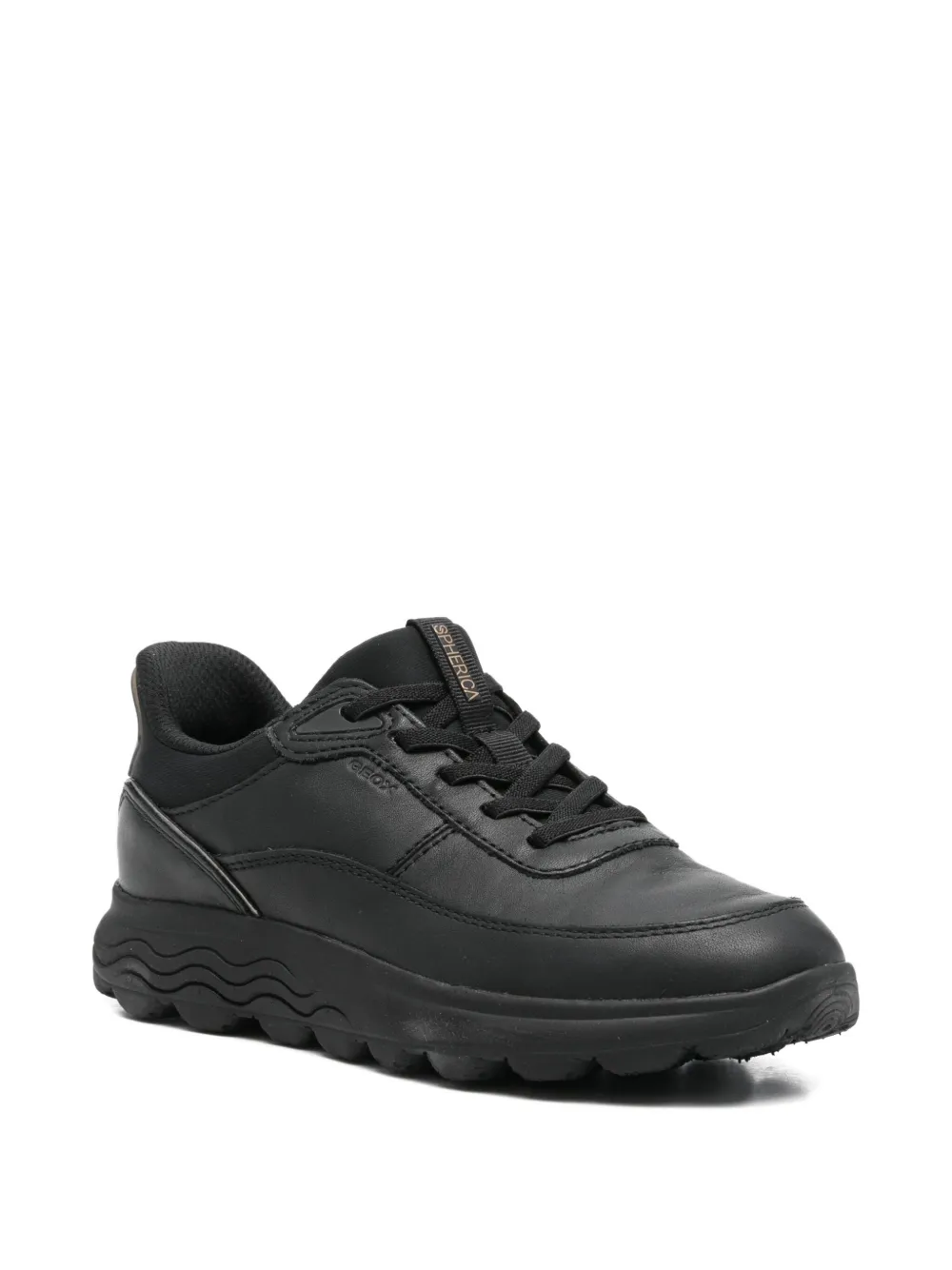 Geox Spherica Sneakers In Black