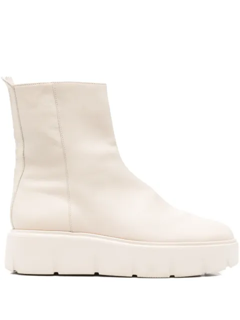 Hogl zip platform boots