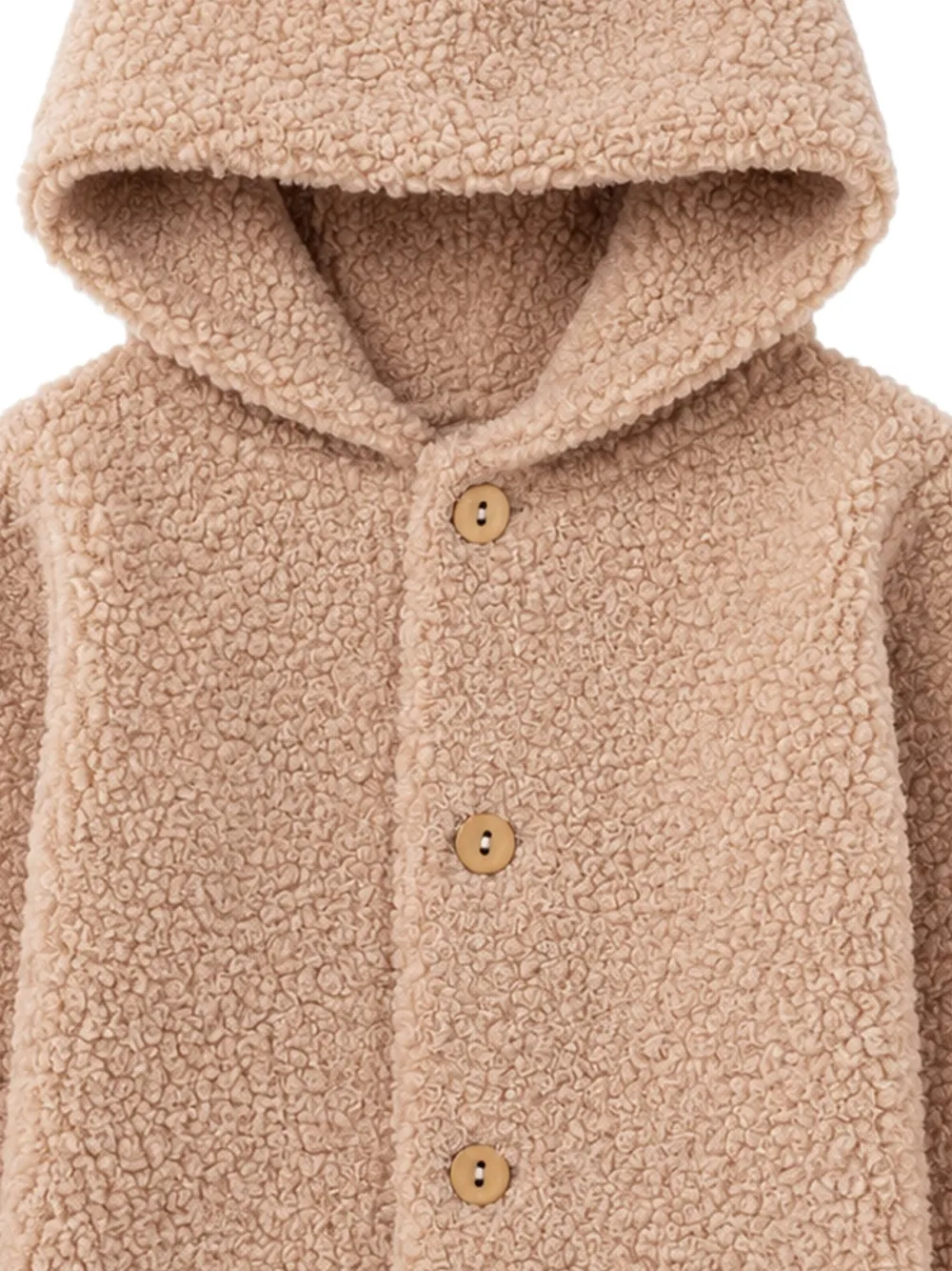 TEDDY & MINOU hooded jacket Beige