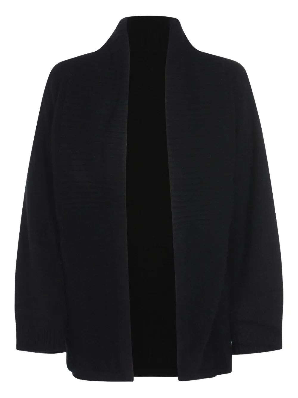 Not Shy open-front cardigan | Black | Image 1