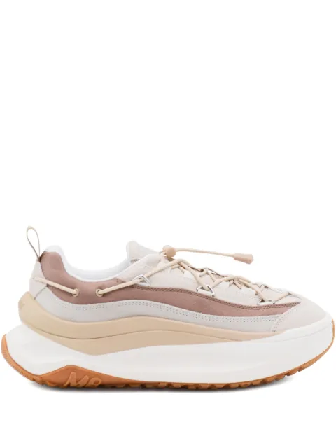 Moon Boot lace-up panelled sneakers 