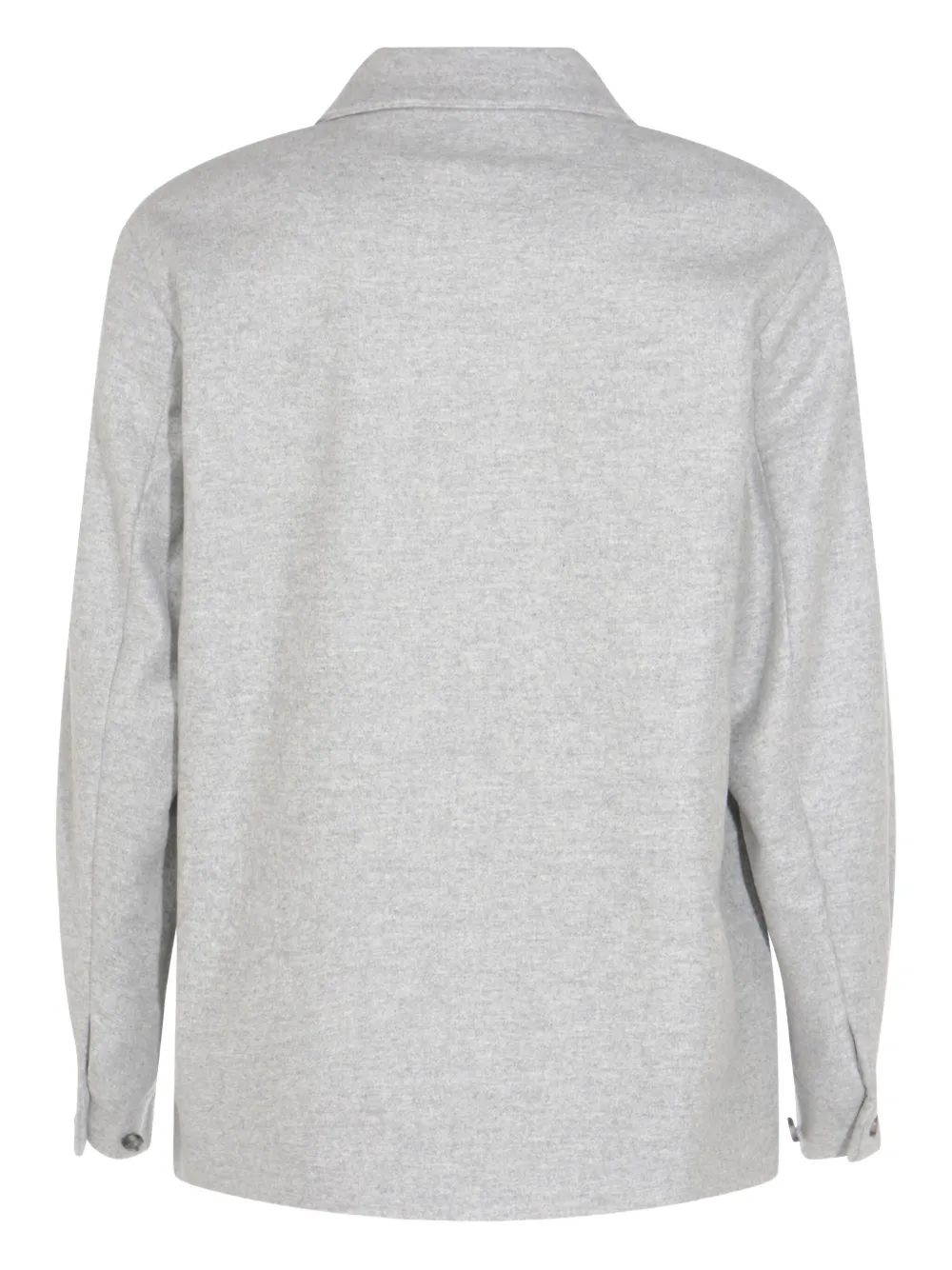 Hevo long-sleeved shirt jacket - Grigio