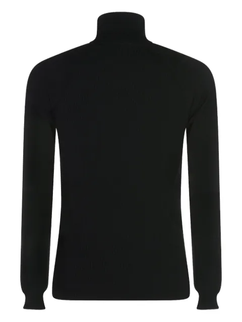 Moncler Grenoble Gerippter Pullover mit Rollkragen