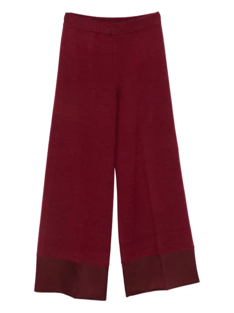 TWINSET block-panel trousers
