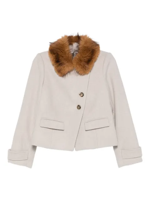 Ba&Sh 테리 버튼 코트