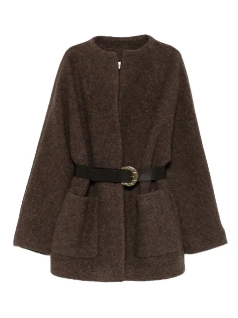 Ba&Sh Cappotto Claudy con cintura